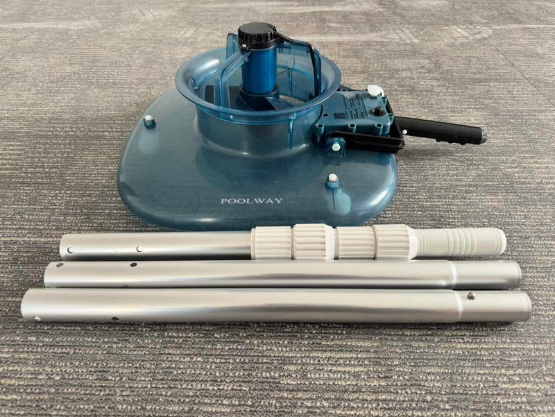 Poolway Rechargeable Cordless Swimming Pool Leaf Vacuum with Telescopic Pole