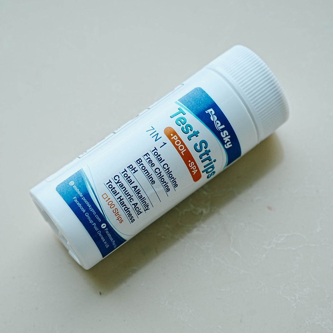 7 in 1 Swimming Pool PH Test Paper