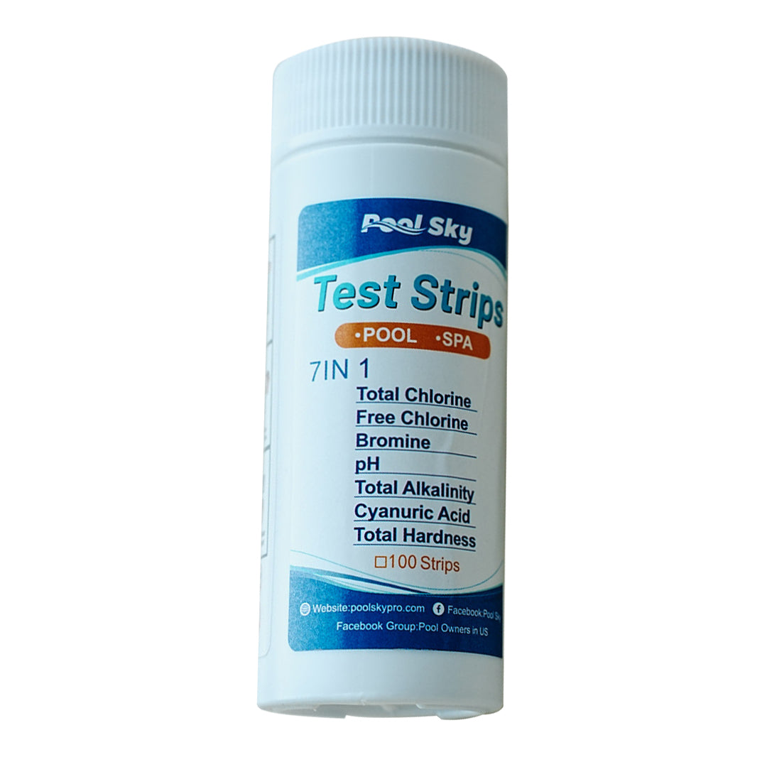 7 in 1 Swimming Pool PH Test Paper