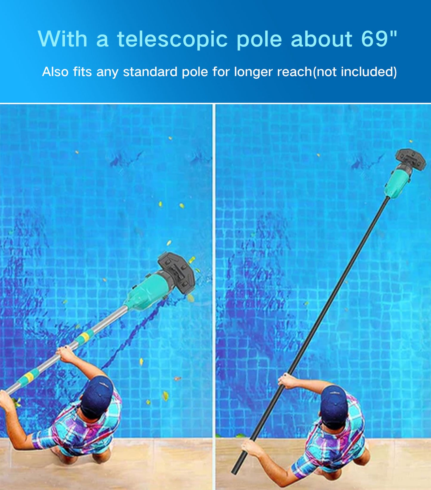 Pool Vacuum Rechargeable