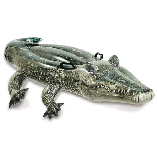 Summer Kids Outdoor Beach Fun Swimming Pool Realistic PVC Crocodile