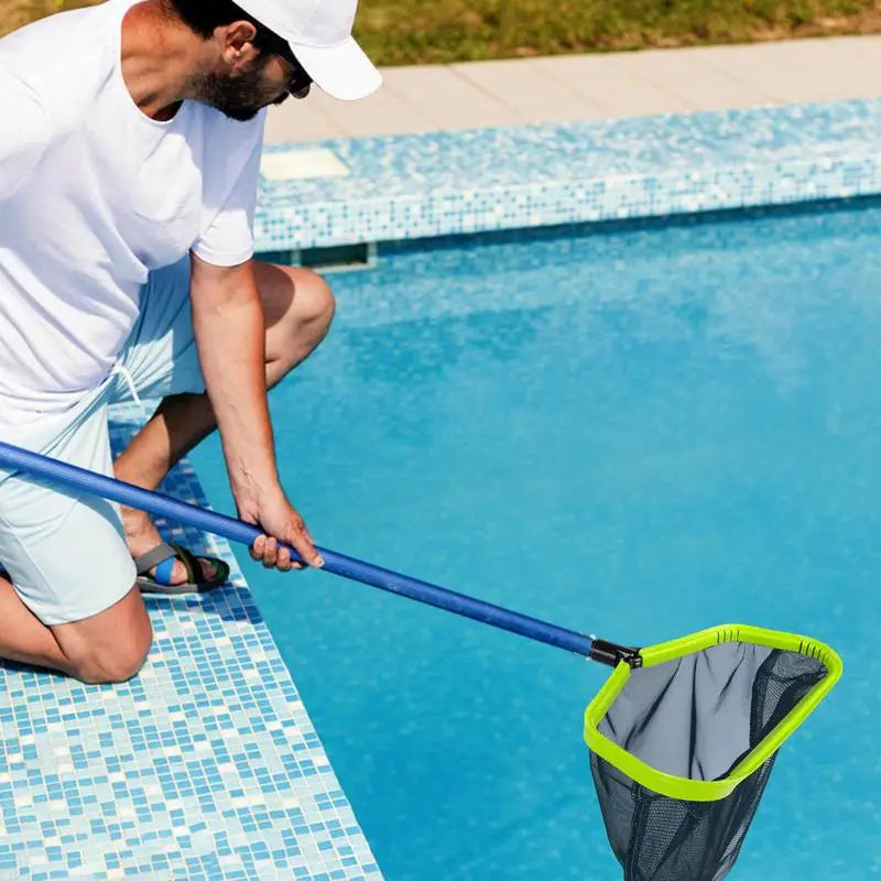 Swimming Pool Cleaning Net High Capacity Skimmer Basket Fine Mesh Debris Cleaner Swimming Pool Accessories for Garden Pool