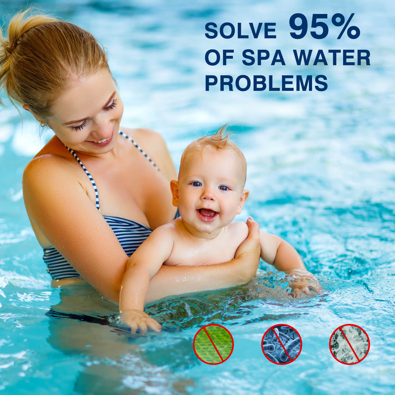 Chlorine Granules for Hot Tub and Spa Fast-Acting