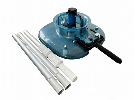 Poolway Rechargeable Cordless Swimming Pool Leaf Vacuum with Telescopic Pole